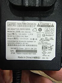 【中古】【輸入品・未使用】Asian Power Devices WA-18G12U Power Adapter for Select WD External Hard Drives [並行輸入品]