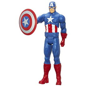 【中古】【輸入品・未使用】Marvel Avengers Assemble Titan Hero Series Captain America Figure 12-Inch [並行輸入品]