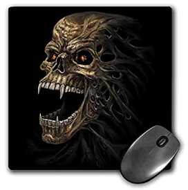 【中古】【輸入品・未使用】3dRose Vampire Skull with Burning Eyes in The Dark Mouse Pad (mp_280164_1) [並行輸入品]