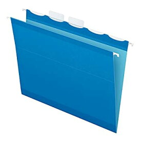 【中古】【輸入品・未使用】Pendaflex Ready-Tab Reinforced Hanging Folders with Lift Tab Technology Letter Size 5-Tab Blue 25 per Box (PFX42622) by Pendaflex [並行