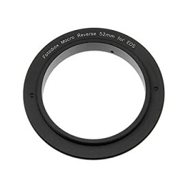 【中古】【輸入品・未使用】Fotodiox Macro Reverse Ring Camera Mount Adapter for using Canon EOS Camera with 52mm Filter Thread Lens [並行輸入品]