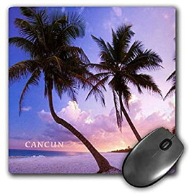 【中古】【輸入品・未使用】3dRose Mouse Pad Cancun Mexico - 8 by 8-Inches (mp_62006_1) [並行輸入品]