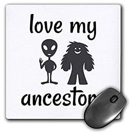 【中古】【輸入品・未使用】3dRose Mouse Pad Image of Love My Ancestors - 8 by 8-Inches (mp_308335_1) [並行輸入品]