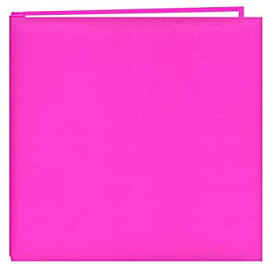 【中古】【輸入品・未使用】Pioneer Photo Albums MB-10P Post Bound Leatherette Cover Memory Book 12 by 12-Inch Hot Pink [並行輸入品]