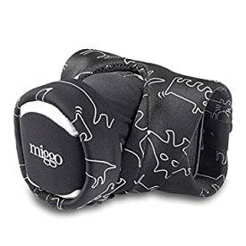【中古】【輸入品・未使用】Mymiggo Grip and Wrap For CSC Cameras White and Black Space Zoo Camera Strap And Case [並行輸入品]