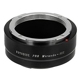 【中古】【輸入品・未使用】Fotodiox Pro Lens Mount Adapter Miranda Lens to Sony NEX E-Mount Mirrorless Camera such as Alpha a7 NEX-5 [並行輸入品]