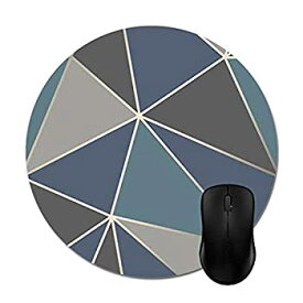 【中古】【輸入品・未使用】Funice Trendy Blue Gray Range Geometric Design Mouse Pads Trendy Office Computer Accessories [並行輸入品]