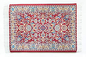 【中古】【輸入品・未使用】Oriental Carpet Mouse pad - Authentic Woven Carpet - RED TABRIZ Design [並行輸入品]