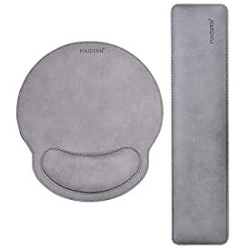 【中古】【輸入品・未使用】Memory Foam Set Keyboard Wrist Rest Pad and Mouse Pad with Wrist Cushion Support for Office Computer Laptop Mac - Comfortable Lightweig