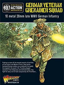 【中古】【輸入品・未使用】Bolt Action - German Veteran Grenadier Squad - Late WWII Infantry - Warlord Games [並行輸入品]