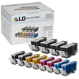 【中古】【輸入品・未使用】LD ? Compatible Ink Cartridges Replacement for Canon PGI225 & CLI226 (4xBlack PGI225 2xCLI226 B/C/M/Y 12-pack) [並行輸入品]