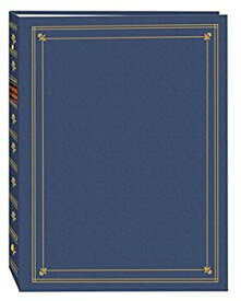 【中古】【輸入品・未使用】Pioneer Photo Albums 3-Ring Bound Bay Blue Leatherette Cover with Gold Accents Photo Album for 4 by 7-Inch 5 by 7-Inch and 8 by 10-Inch