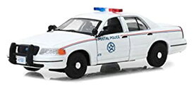 【中古】【輸入品・未使用】2010 Ford Crown Victoria Postal Police United States Postal Service (USPS) White 1/43 Diecast Model Car by Greenlight 86523 [並行輸入品
