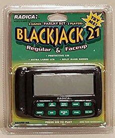 【中古】【輸入品・未使用】Blackjack 21 Handheld Game Featuring 2 Game Modes by Radica [並行輸入品]