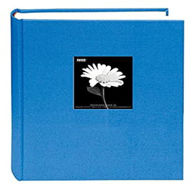 【中古】【輸入品・未使用】Pioneer 200 Pocket Fabric Frame Cover 5-Inch by 7-Inch Photo Album Sky Blue [並行輸入品]