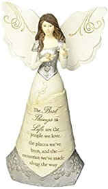 【中古】【輸入品・未使用】Pavilion Gift Company Elements 82328 Angel Figurine Holding Butterflies Best Things In Life 8-Inch [並行輸入品]