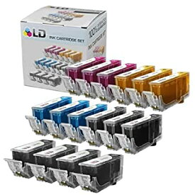 【中古】【輸入品・未使用】LD ? Canon Compatible PGI5 and CLI8 Set of 16 Ink Cartridges Includes: 4 Pigment Black (PGI5BK) 3 Black (CLI8BK) 3 Cyan (CLI8C) 3 Magen