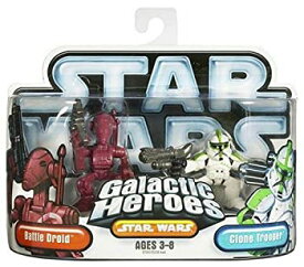 【中古】【輸入品・未使用】Star Wars Galactic Heroes Battle Droid & Clone Trooper [並行輸入品]