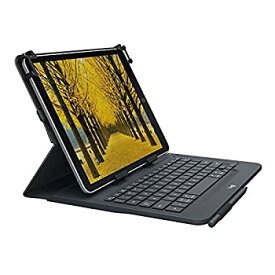 【中古】【輸入品・未使用】Logitech 920-008334 Universal Folio with Integrated Bluetooth 3.0 Keyboard for 9-10" Apple Android Windows Tablets [並行輸入品]