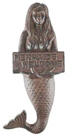 【中古】【輸入品・未使用】Moby Dick Tropical Tiki Cast Iron Ocean Mermaid Welcome Sign A2 [並行輸入品]
