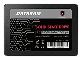 中古 【中古】【輸入品・未使用未開封】DATARAM 240GB 2.5" SSD Drive Solid State Drive Compatible ASUS H170 PRO Gaming [並行輸入品]