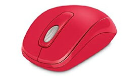 【中古】【輸入品・未使用】Microsoft 1000 Mouse - Optical - Wireless - 3 Button(s) - Red - Radio by Microsoft [並行輸入品]