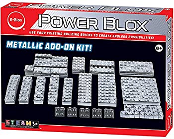 【ポイントアップ中！】【中古】【輸入品・未使用未開封】E-Blox Power Blox Builder - Metallic Add-ons Kit - Light-Up Building Blocks Toys Set for Kids Ages 8+ [並行輸入品]｜アトリエ絵利奈
