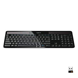 【中古】【輸入品・未使用】K750 Wireless Solar Keyboard 2.4 GHz/30 ft Black (並行輸入品)