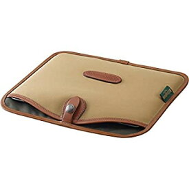【中古】【輸入品・未使用】Billingham Tablet Slip Case (Khaki Canvas-Tan Leather Trim & Black Canvas-Leather Trim) [並行輸入品]