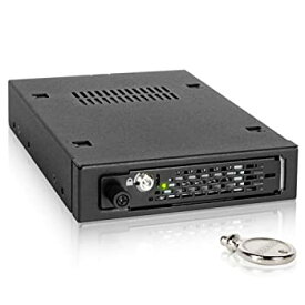 【中古】【輸入品・未使用】ICY DOCK Industrial Full Metal 2.5 SATA/SAS HDD & SSD Hot Swap Mobile Rack Cage for 3.5 Drive Bay with Key Lock & Thumb Screw - ToughAr