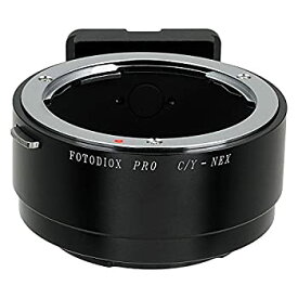 【中古】【輸入品・未使用】Fotodiox Pro Lens Mount Adapter - Contax/Yashica (C/Y CY) Lens to Sony E-Mount Mirrorless Camera Bodies (APS-C & Full Frame) [並行輸入