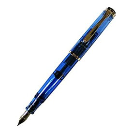 【中古】【輸入品・未使用】PELIKAN ペリカン 万年筆 Classic クラシック M205 デモンストレーター ブルー ペン先サイズ：EF(極細字) M205 【特別生産品】 [並行輸入品]