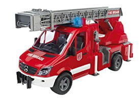 【中古】【輸入品・未使用】Bruder Mercedes Benz Sprinter Fire Engine Light Sound [並行輸入品]