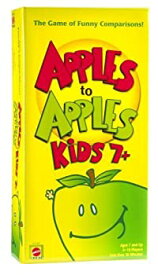 【中古】【輸入品・未使用】Apple To Apples Kids 7 Plus - The Game of Crazy Comparisons [並行輸入品]