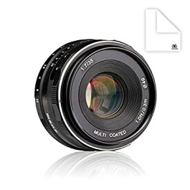 【中古】【輸入品・未使用】Meike MK-4/3-35-1.7 35mm f 1.7 Large Aperture Manual Focus Lens APS-C For 4/3 Systems Mirrorless Cameras E-M5/GF6/GF5/GF3/GF2/GF1/GX1X/