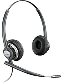 【中古】【輸入品・未使用】PLANTRONICS HW301N ENCORE ワイドバンド両耳タイプヘッドセット 並行輸入品