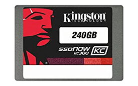 【中古】【輸入品・未使用】Kingston Digital 240 GB SSDNow KC300 SATA 3 2.5-Inch Solid State Drive with Adapter SKC300S37A/240G [並行輸入品]