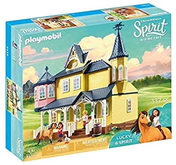 PLAYMOBIL Spirit Riding Free Lucky's House Playset%ｶﾝﾏ% Multicolor [並行輸入品]