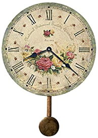 【中古】【輸入品・未使用】Howard Miller 620-401 Savannah Botanical Society VI Wall Clock [並行輸入品]