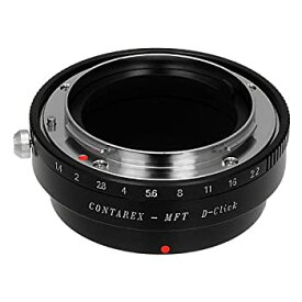 【中古】【輸入品・未使用】Fotodiox Pro Lens Mount Adapter with De-clicked Aperture Control Contarex Lens to Micro 4/3 Mirrorless Camera [並行輸入品]