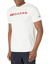 【中古】【輸入品・未使用】Speedo メンズ ガード 半袖Tシャツ L ホワイト