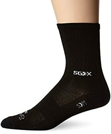 【中古】【輸入品・未使用】SockGuy、メンズ SGX ソックス - L/XL、6インチ ブラック