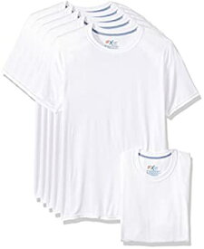 【中古】【輸入品・未使用】Hanes (ヘインズ) メンズ アンダーシャツ 5枚セット X-Temp 快適 涼しい クルーネック US サイズ: XX-Large カラー: ホワイト