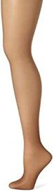 【中古】【輸入品・未使用】Hanes Women's Control Top Sheer Toe Silk Reflections Panty Hose Gentle Brown A/B