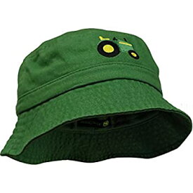 【中古】【輸入品・未使用】John Deere Kids' Bucket Hat Green Toddler