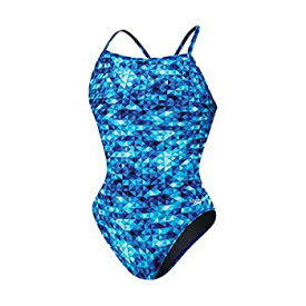 【中古】【輸入品・未使用】Speedo 8191501?Womens Nano Fracture Flyback水着 US サイズ: 26 カラー: ブルー