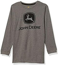 【中古】【輸入品・未使用】John Deere boys Long Sleeve Tee T Shirt Gray 6 US