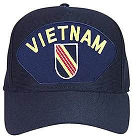 【中古】【輸入品・未使用】第5特殊部隊「ベトナム」ベースボールキャップ ネイビーブルー 米国製