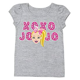 【中古】【輸入品・未使用】JoJo Siwa 女の子の赤ちゃん用半袖Tシャツ US サイズ: 5T カラー: グレー