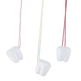【中古】【輸入品・未使用】Tooth Saver Necklaces (12 Dozen) - BULK by Oriental Trading Company [並行輸入品]